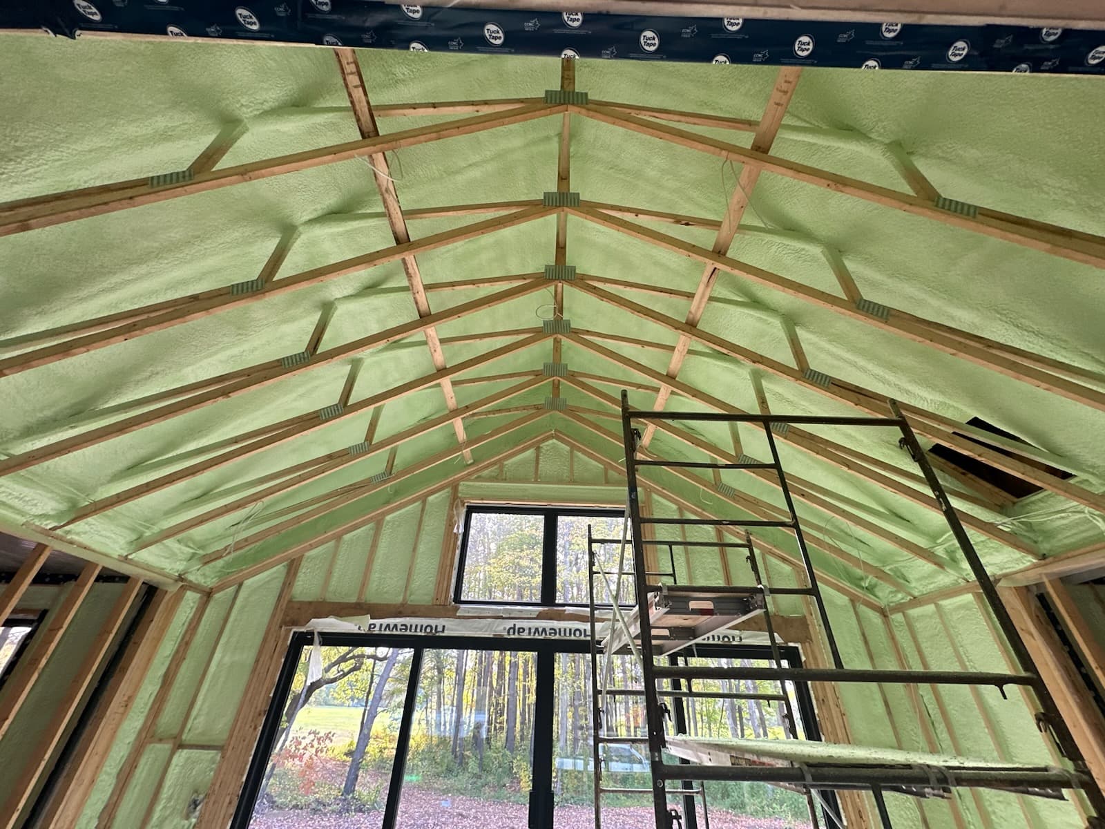 Insulation installation