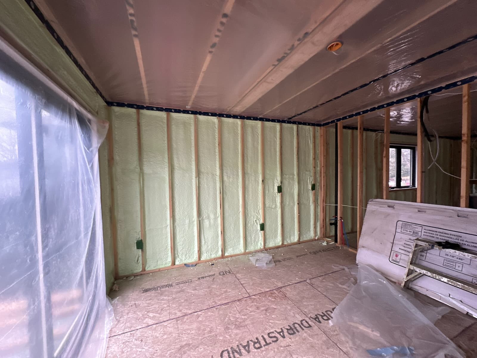 Insulation installation