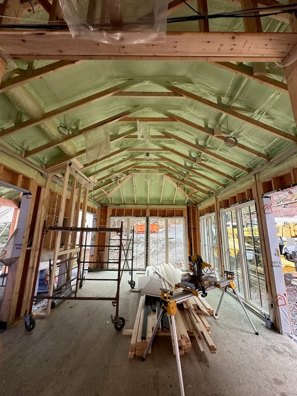 Insulation installation