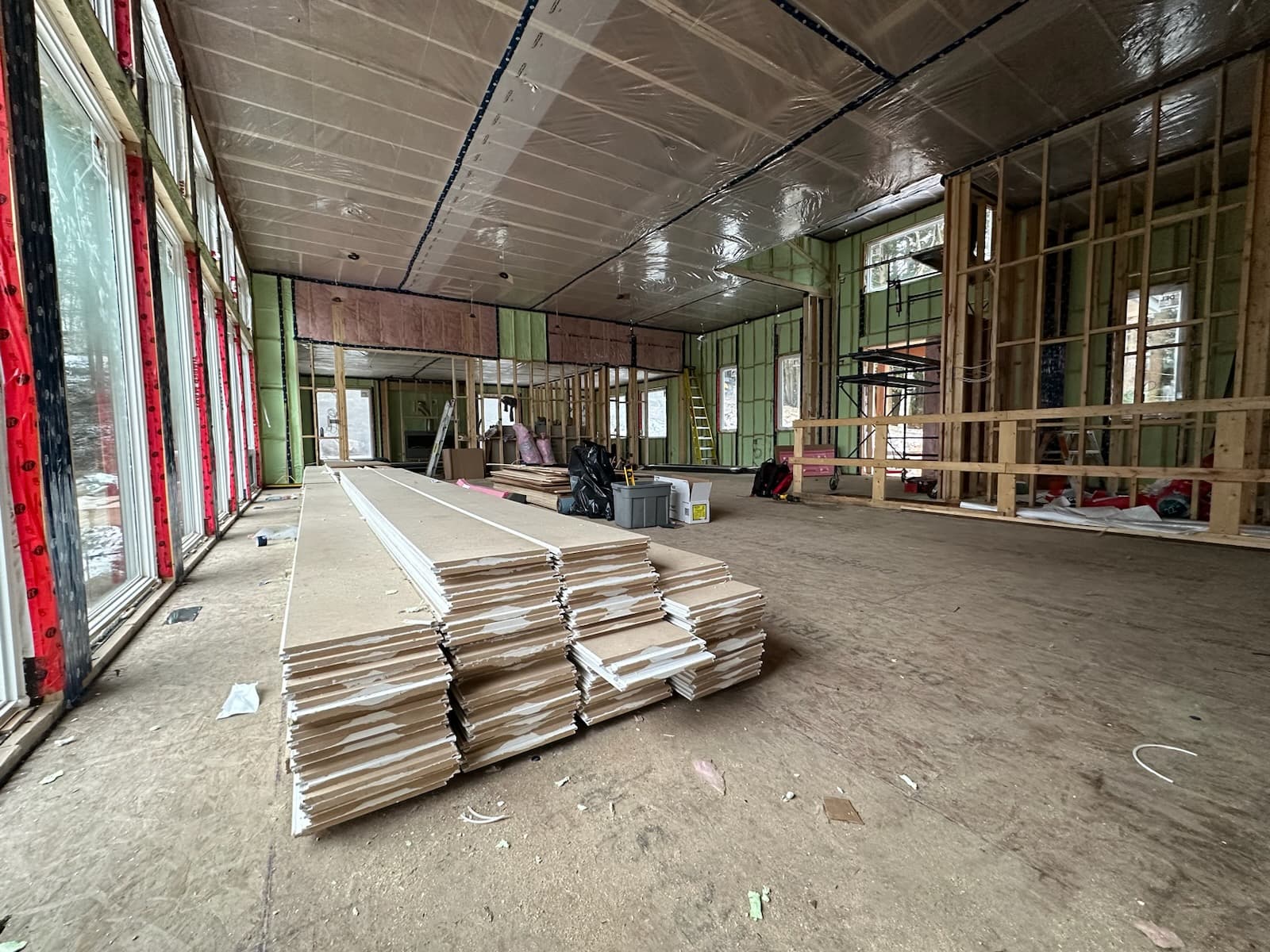 Insulation installation